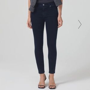 Citizens of Humanity mid-rise Rocket Ankle skinny jeans, size 27.